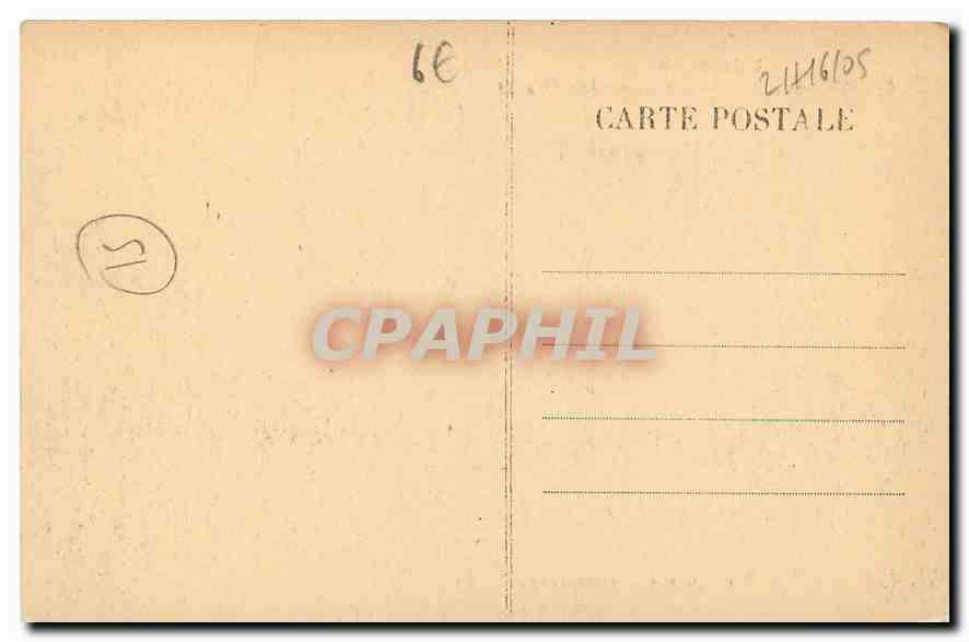 CPA L'Auvergne Cantal St Flour Les Orgues  — Rückseite