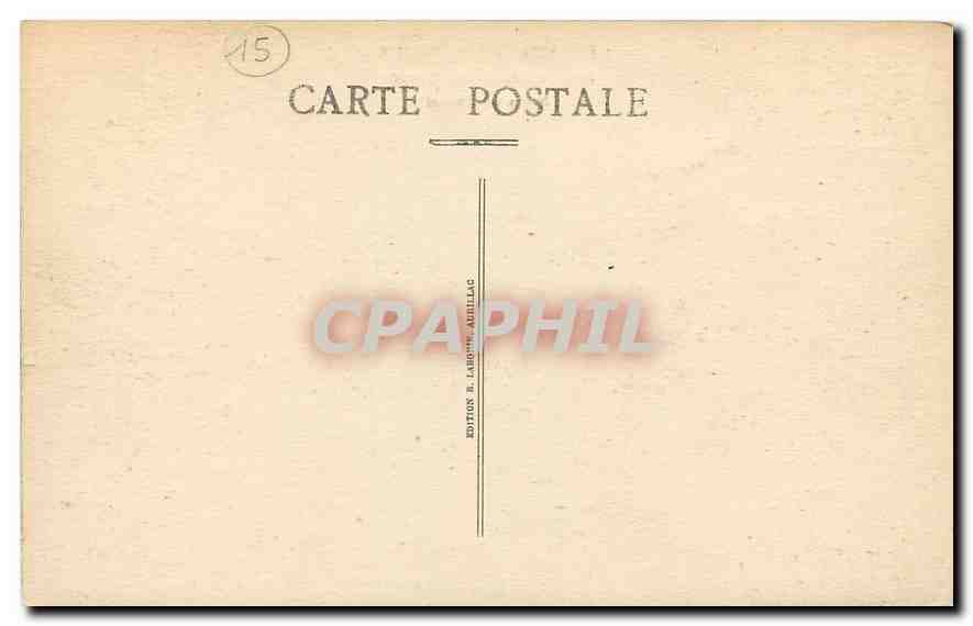 CPA Le Cantal Pittoresque Le Lioran en Hiver Sortie du Tunnel Ski — Rückseite
