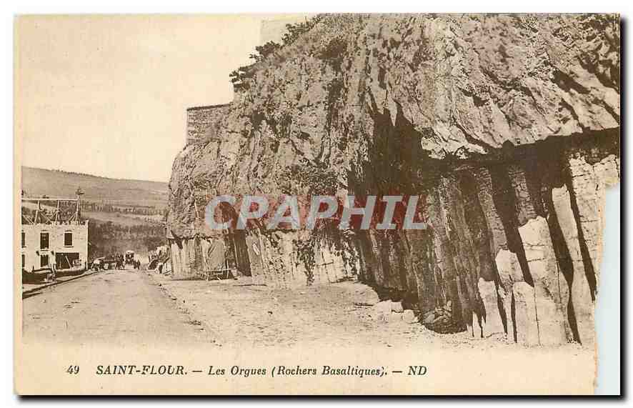 CPA Saint flour Les Orgues Rochers Basaltiques 