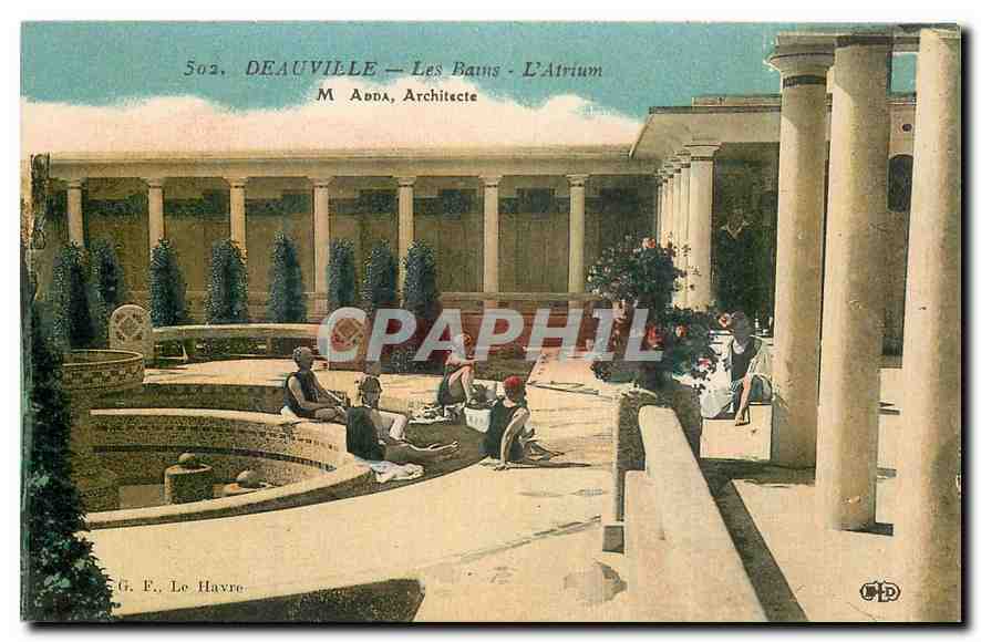 CPA Deauville Les Bains L'Atrium 
