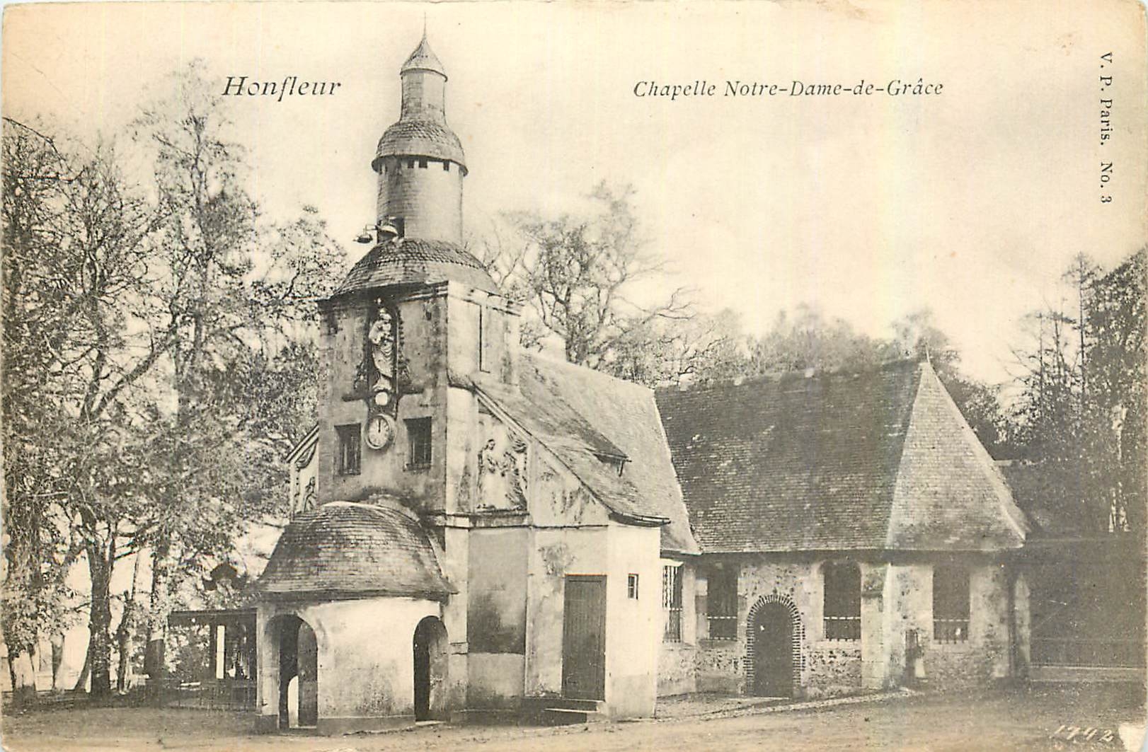 CPA Honfleur Chapelle Notre Dame de Grace 