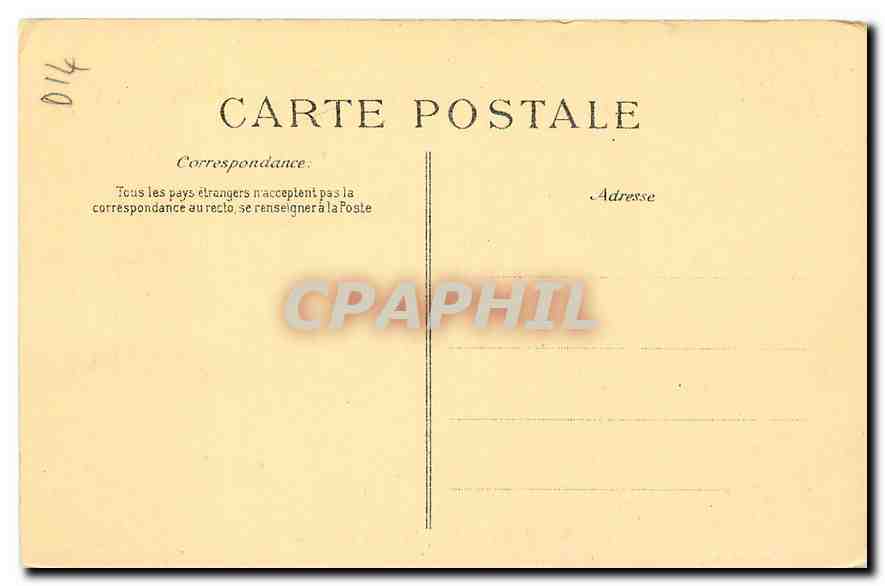 CPA Trouville Le nouveau Casino  — Rückseite