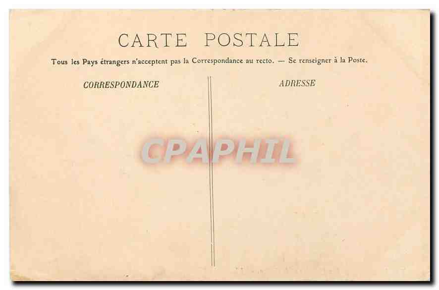 CPA Trouville Les Planches et le Casino  — Verso