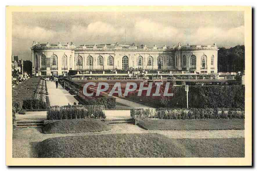 CPA Deauville la Plage Fleurie Le Casino et les Jardins 