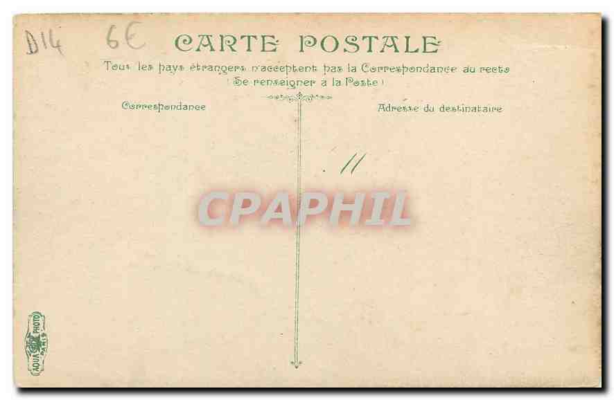 CPA Trouville Les planches et le casino  — Rückseite