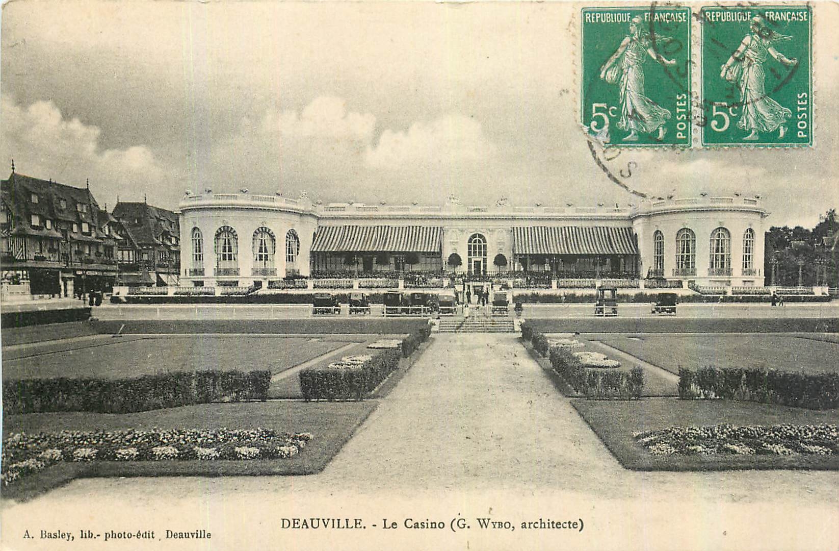 CPA Deauville Le Casino 