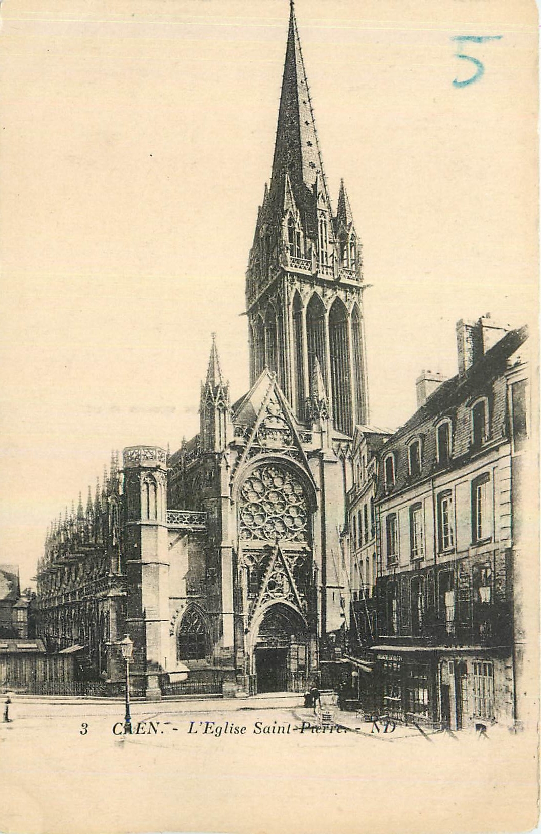 CPA Caen l'Eglise 