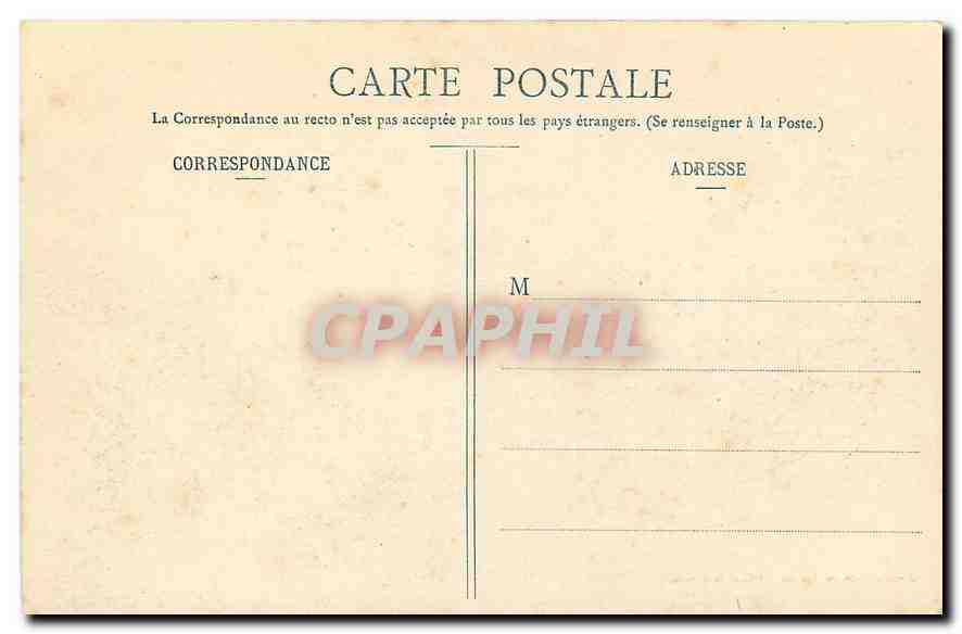 CPA Lisieux Le Jardin Public  — Rückseite