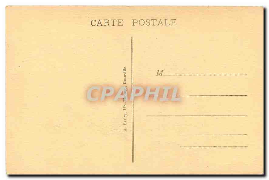 CPA Deauville L'Atrium et les Cabines de Luxe  — Rückseite