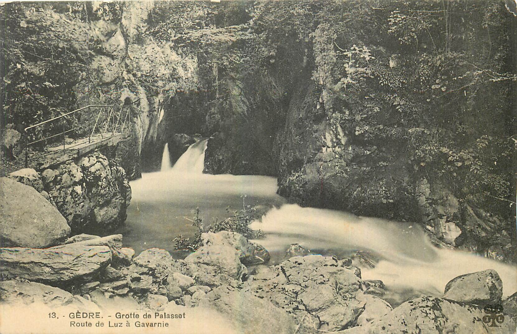 Gèdre - Grotte de Palasset - Route de Luz à Gavarnie