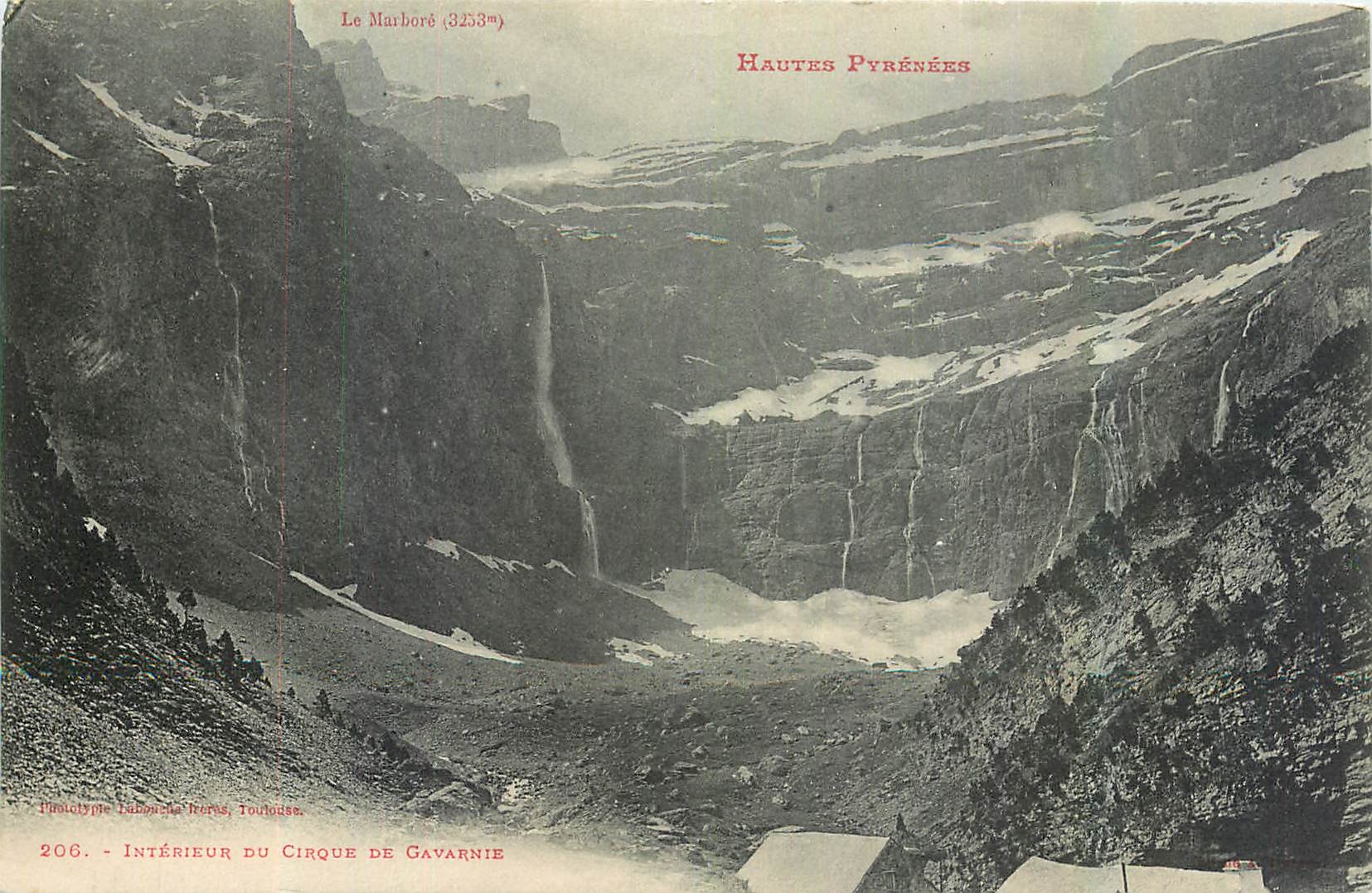 CPA Hautes Pyrenees Interiur du Cirque de Gavarnie 