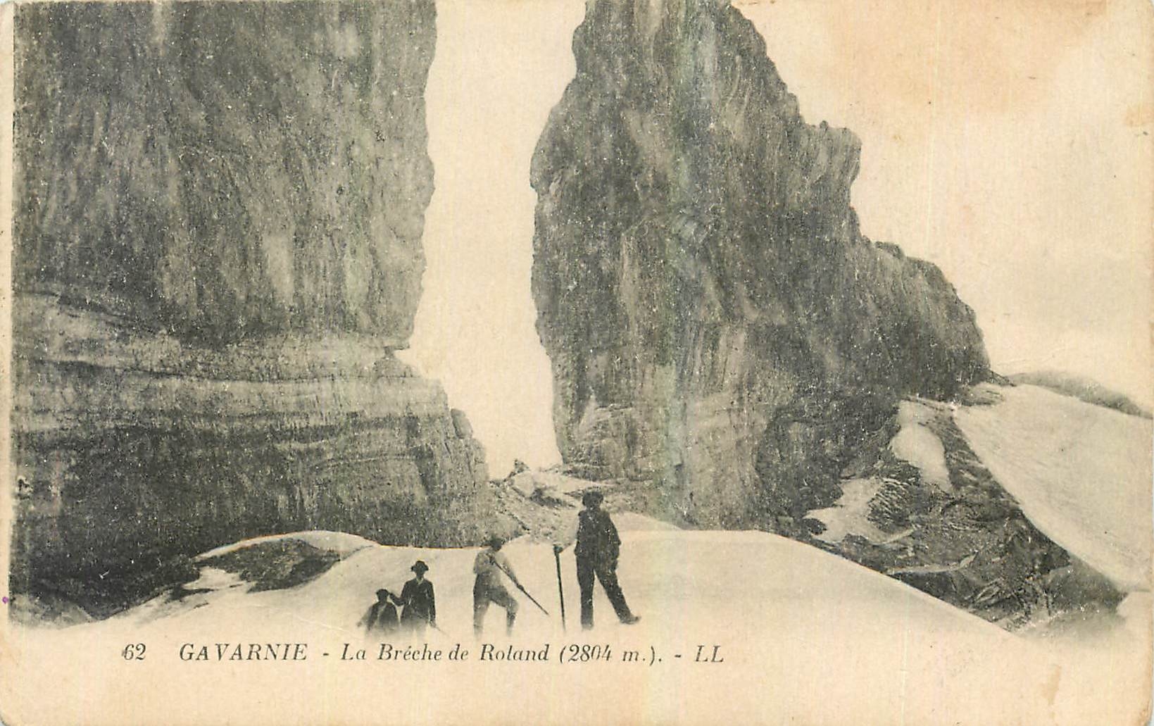 CPA Gavarnie La Breche de Roland 
