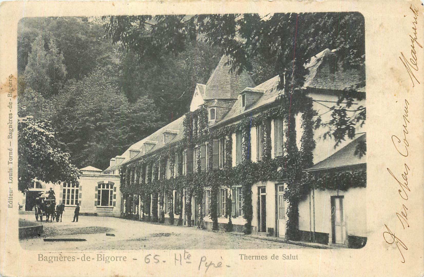 Thermes de Salut — Bagnères-de-Bigorre — Éditeur Louis Torné