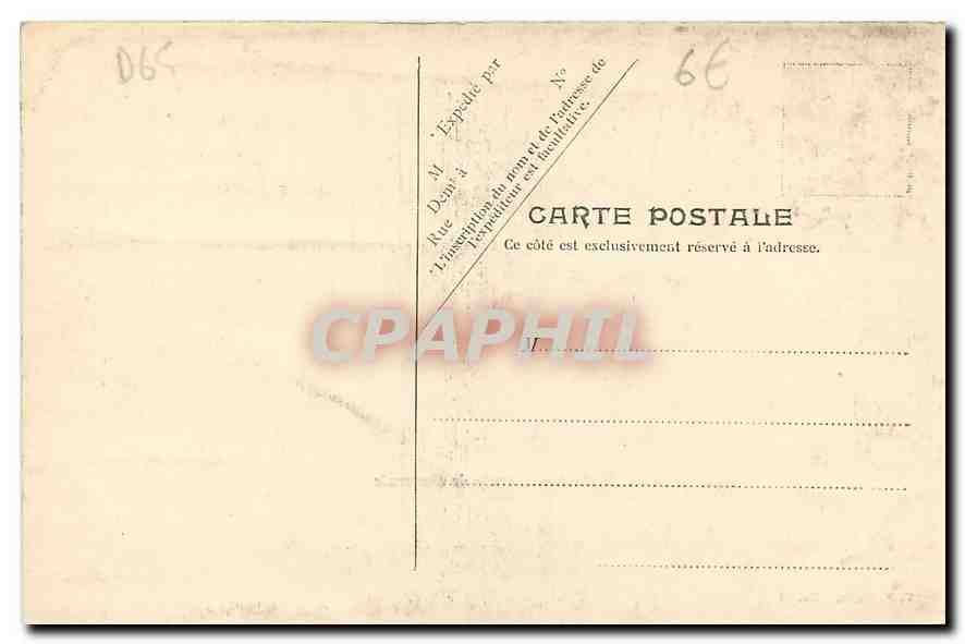 Pont de la Reine Hortense — route de Gavarnie — V.P. Paris, No. 33 — Rückseite