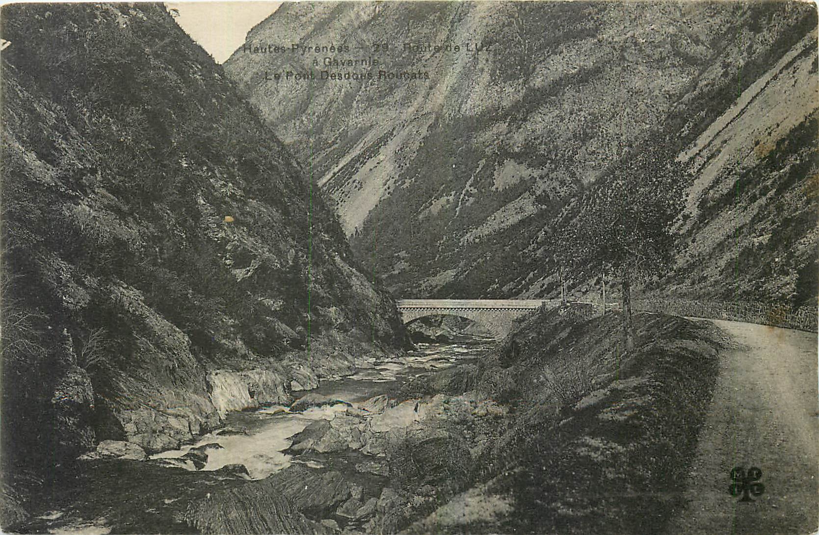 CPA Hautees Pyrenees Gavarnie Le Pont 