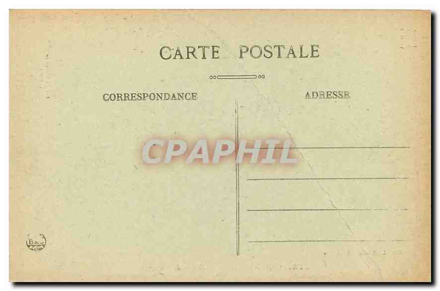 CPA Modane Savoie Massif de Poiset  — Rückseite
