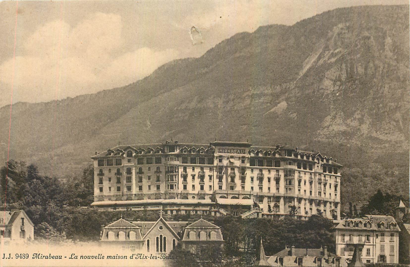CPA Mirabeau La Nouvelle maison d'Aix les Bains Mirabeau