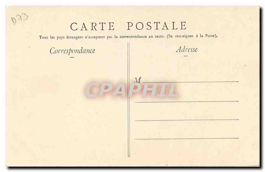 CPA Chambery Porte Gothique du Chateau des ducs de Savoie  — Verso