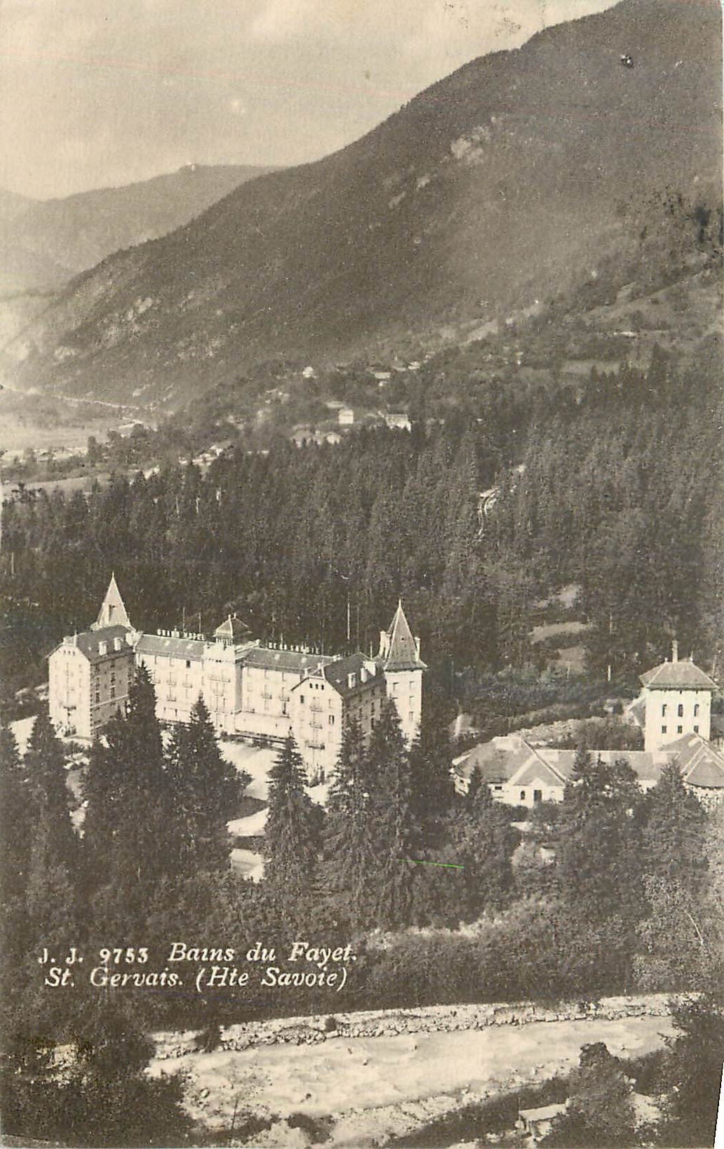Bains du Fayet — Saint-Gervais (Haute-Savoie) — J.J. 9755