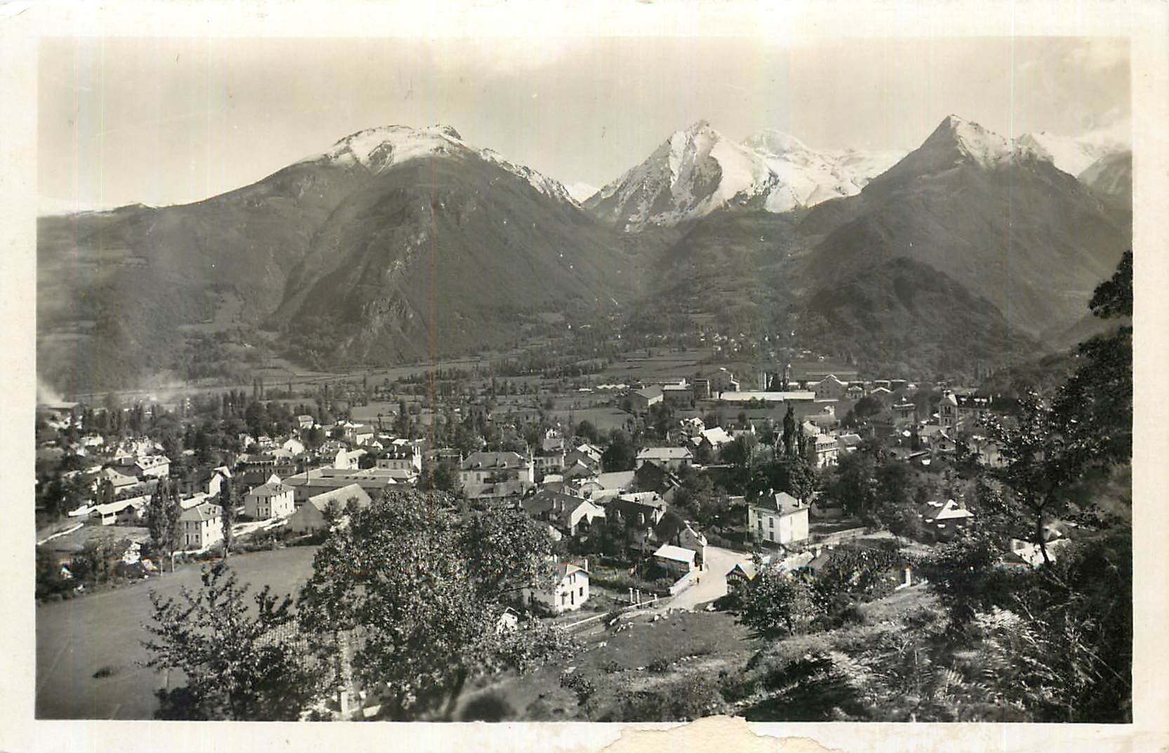 CPA Pierrefitte H P Vue prise de la route de Cauterets 
