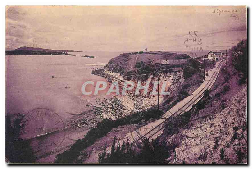 CPA St Jean de Luz Vue sur Ste Barbe 