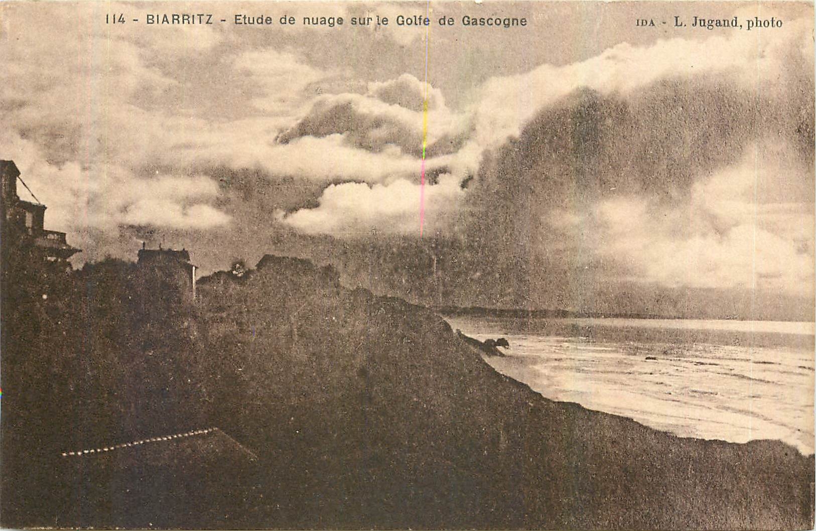 CPA Biarritz Etude de nuage sur le Golfe de Gascogne 