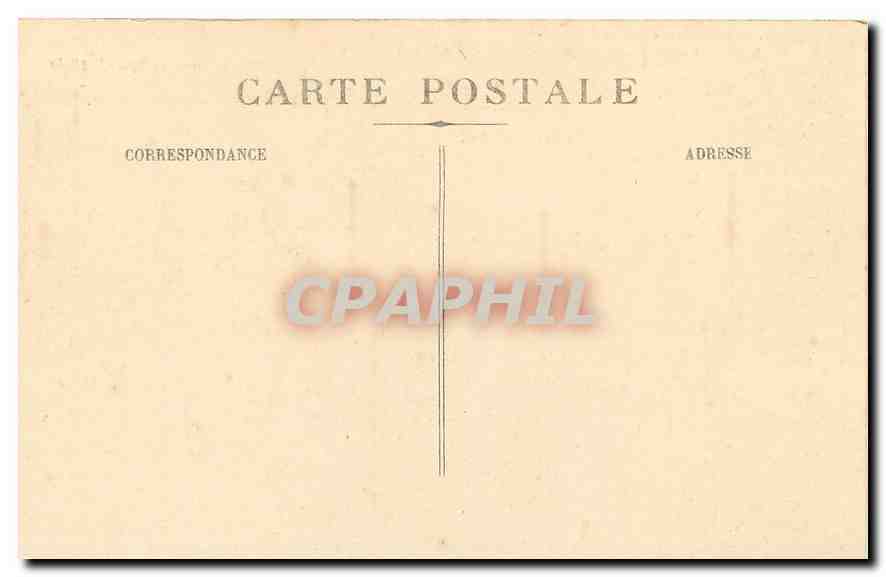 CPA Biarritz Le Phare vu des rochers de la Grande Plage  — Verso