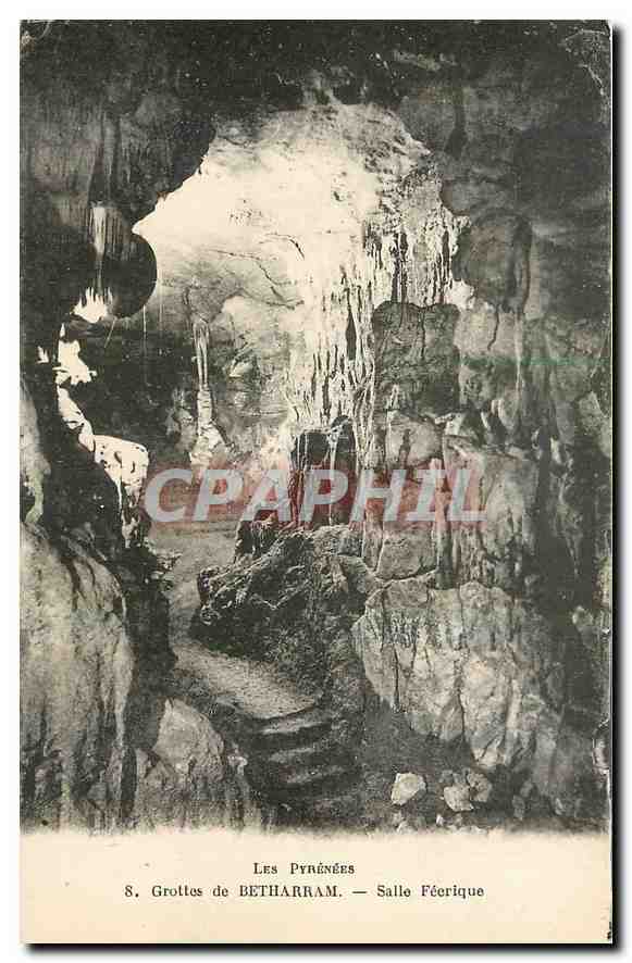 CPA Les Pyrenees Grottes de Betharram Salle Feerique 