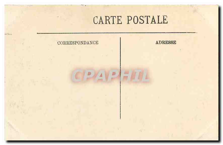 CPA Biarritz La Roche Percee a Maree Basse  — Verso