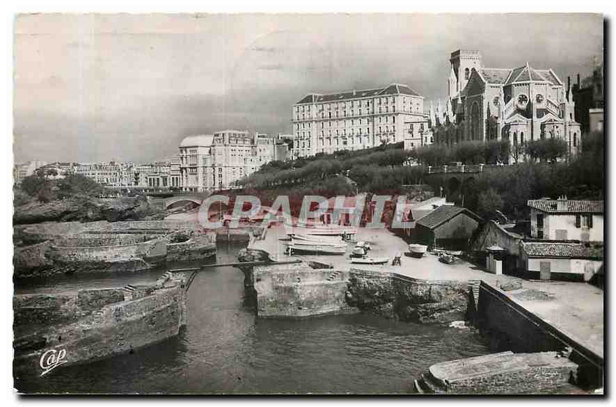 CPA Biarritz Vue generale de la Plage 