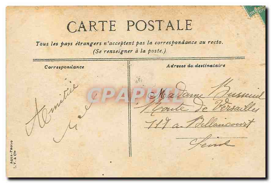 CPA Les Pyrenees Pau La Vallee du Gave cue du Parc du Chateau  — Verso