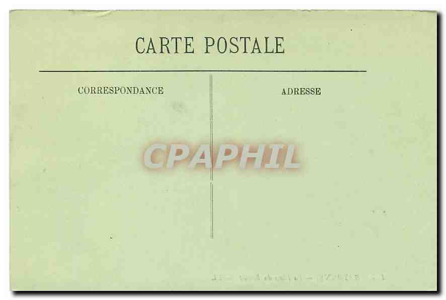 CPA Pau Le Chateau et le Berceau d'Henri IV  — Rückseite