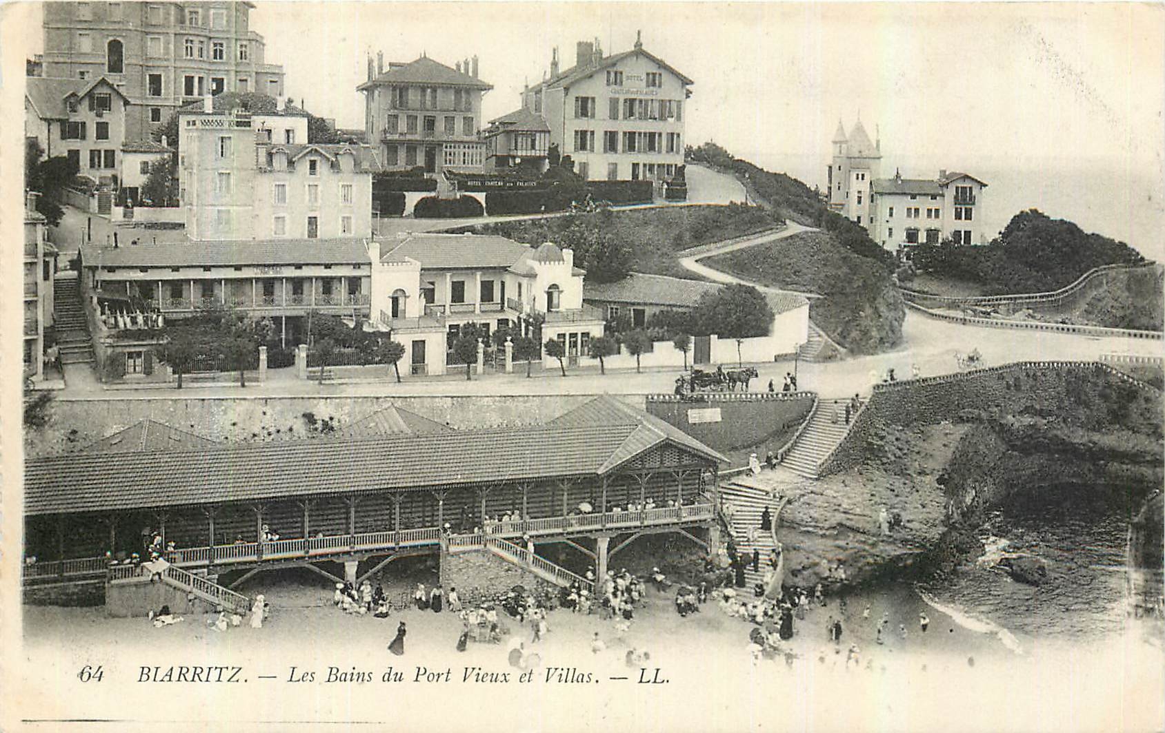 CPA Env de Cauterets Cascade au Pont d'Espagne 