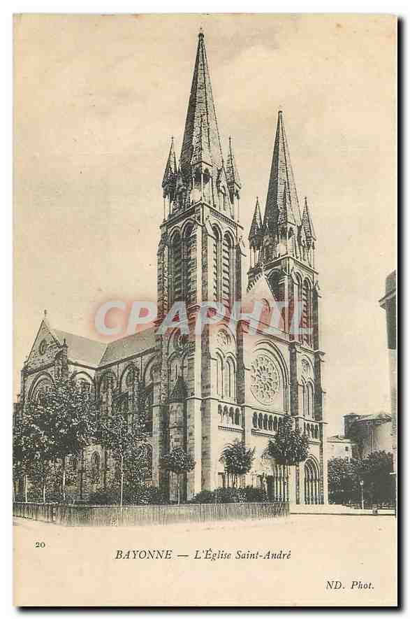 Bayonne — L'Église Saint-André — ND. Phot.