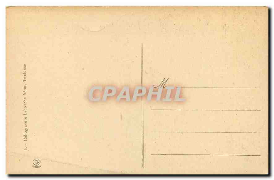 CPA Pau Vue geenrale sur le Gave  — Rückseite