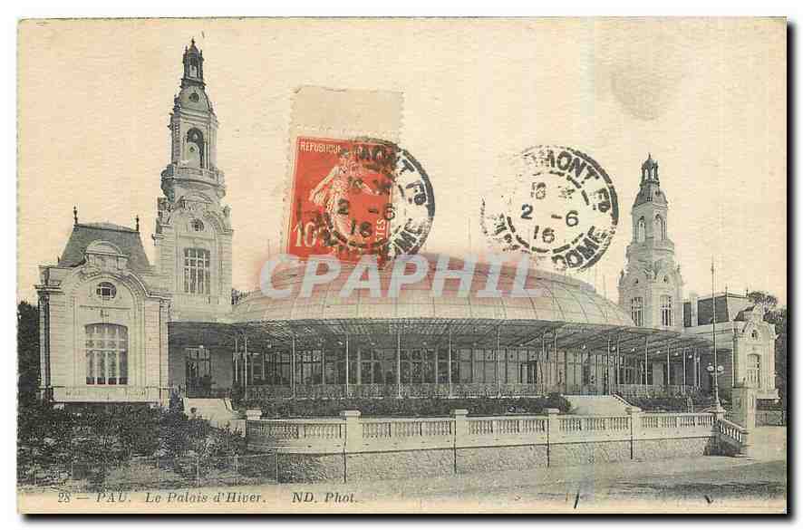CPA Pau Le Palais d'Hiver 