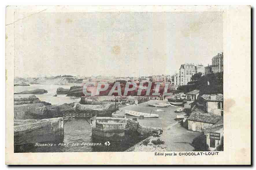 CPA Biarritz Port des Pecheurs 