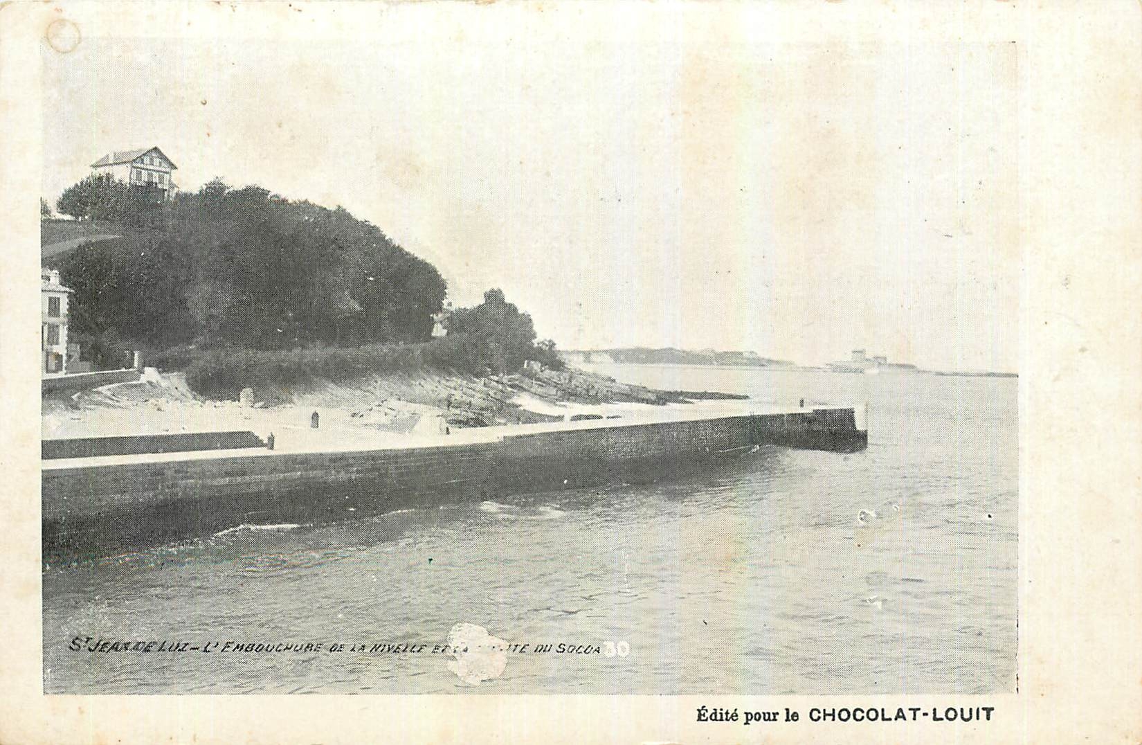 CPA St Jeanne Luz l'Embouchure de la Nivelle