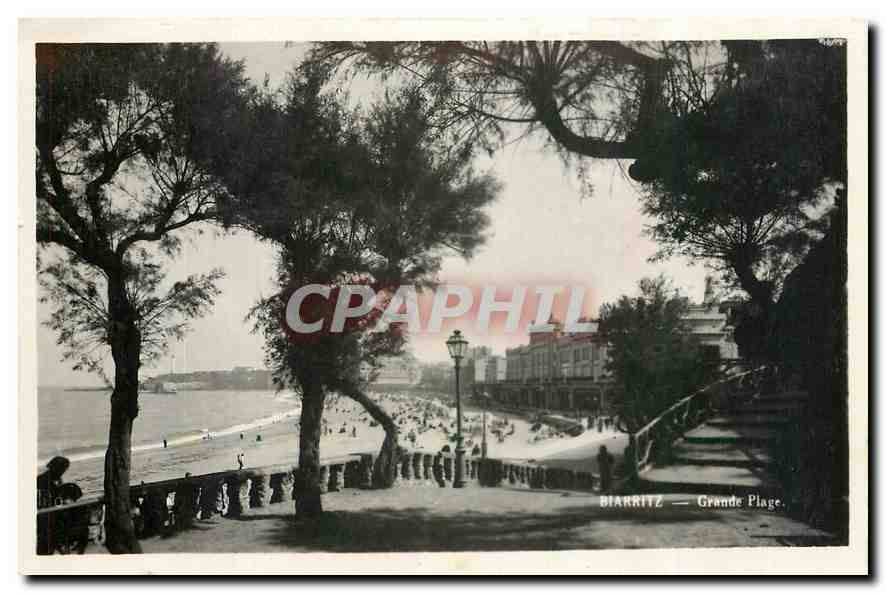 CPA Biarritz Grande Plage 