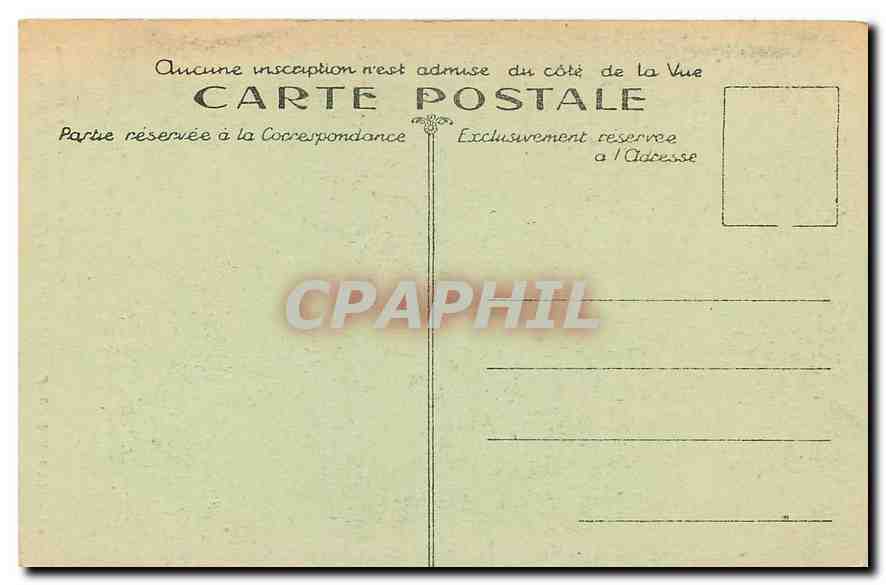 CPA Itxassou B P La Gorge du Pas de Roland  — Rückseite