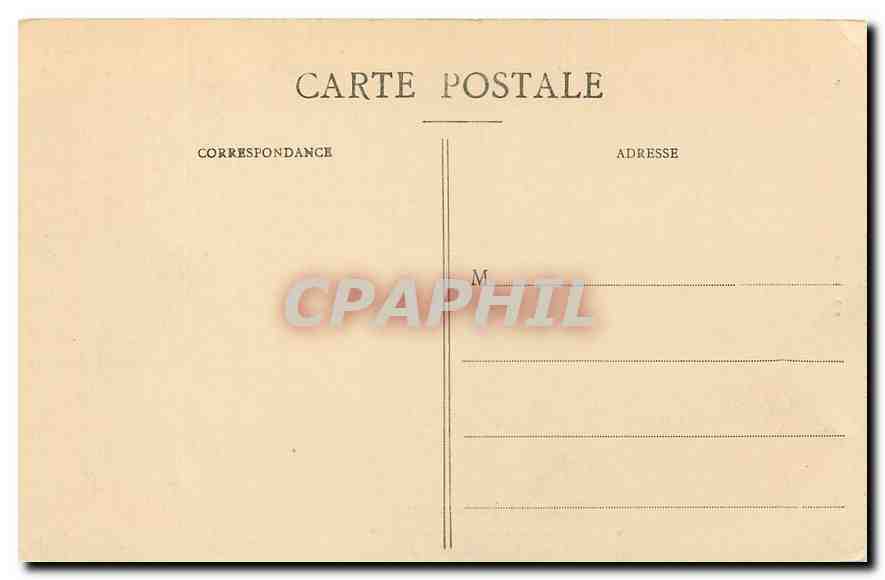 CPA Biarritz Pittoresque Vague au Rocher de la Vierge  — Rückseite