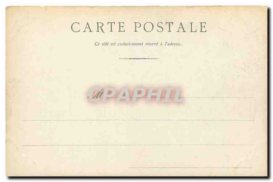CPA Chambery le Portail Saint Dominique  — Back