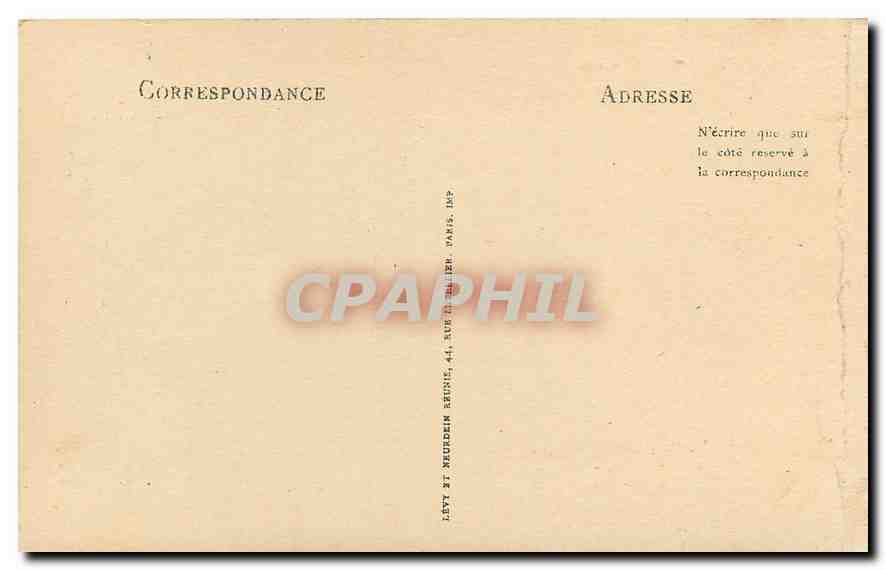 CPA Aix les Bains Lac du Bourget Annecy Le Parmelan Mont Revard La Tournette — Verso