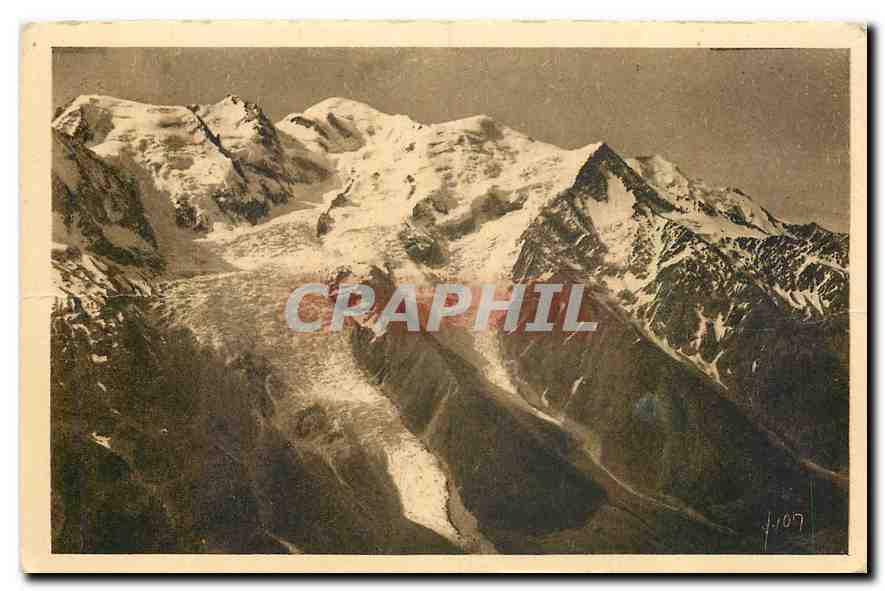 CPA La Douce France Chamonix Mont Blanc Haute Savoie le Mont Blanc 