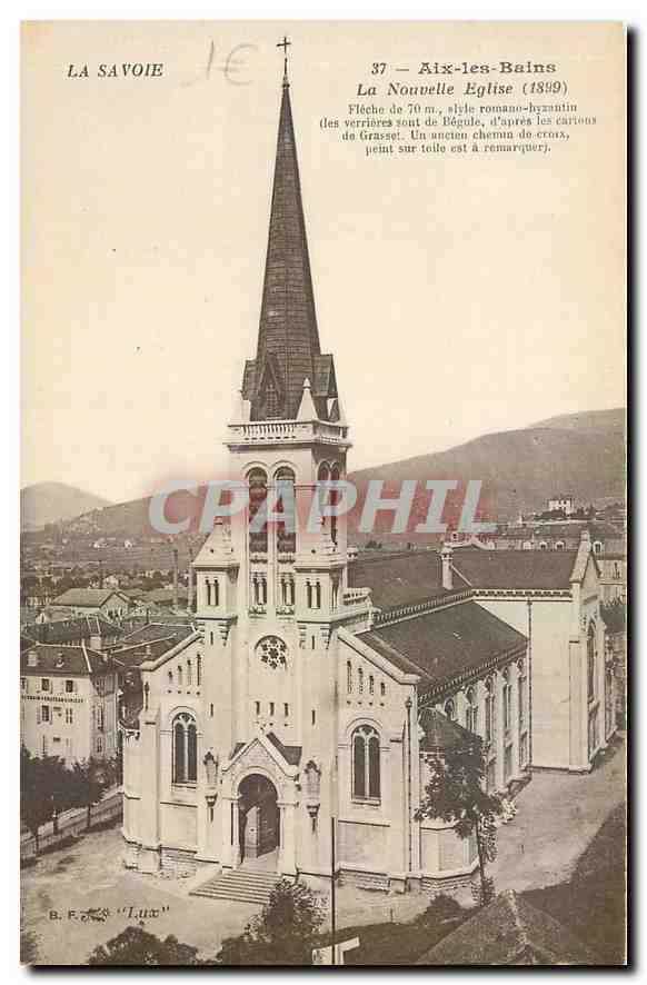 CPA La Savoie Aix les Bains la Nouvelle Eglise 