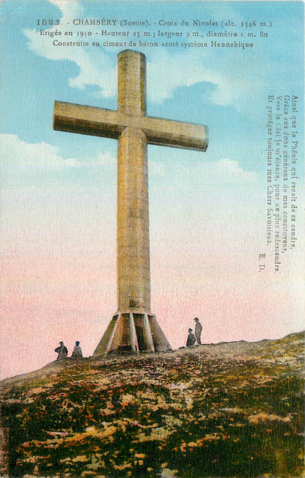 CPA Chambery Savoie Croix du Nivolet 