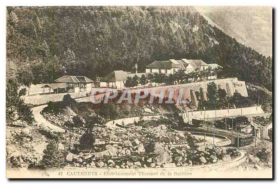 CPA Cauterets Etablissement Thermal de la Raillere 