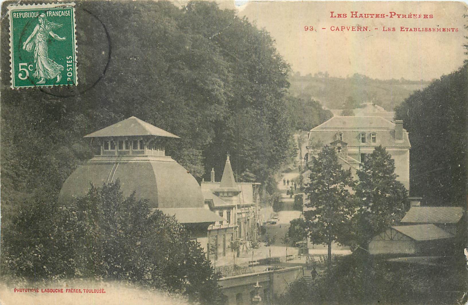 CPA Les Hautes Pyrenees Capvern les Etablissements 