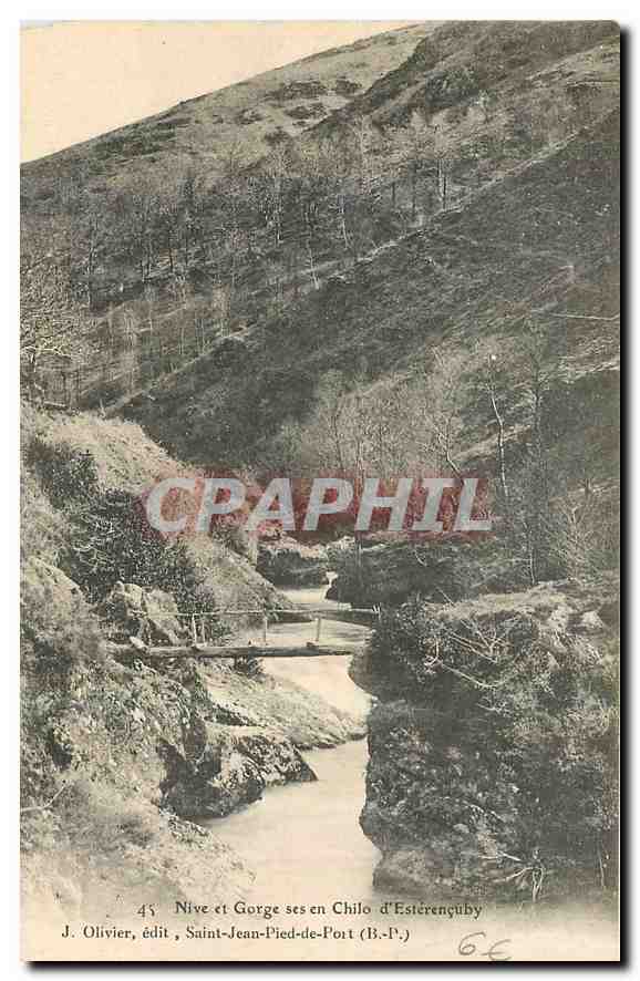 CPA Nive et Gorge ses en Chilo d'Esterencuby 