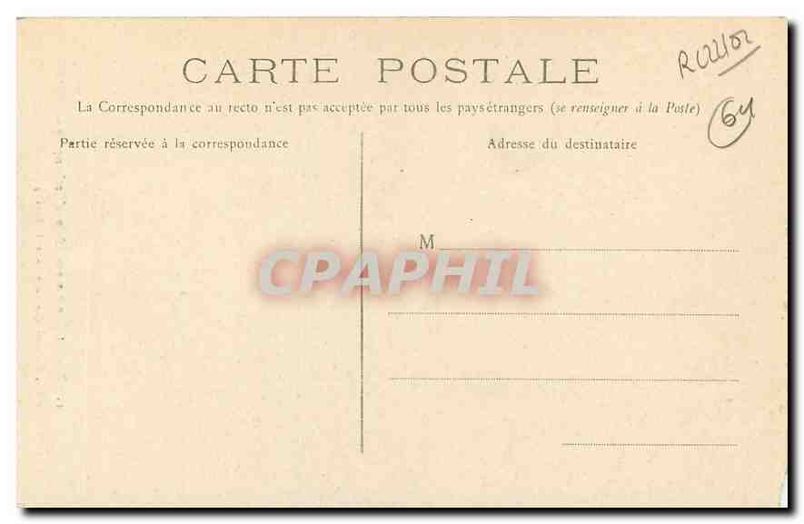 CPA Nive et Gorge ses en Chilo d'Esterencuby  — Rückseite